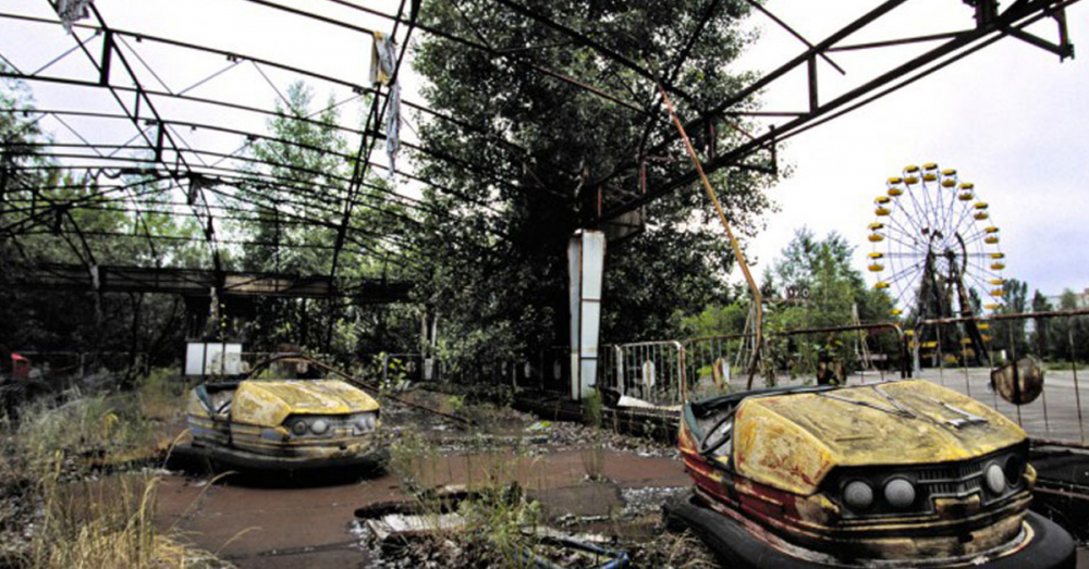 15 strašidelných fotek z Černobylu a Pripjati 30 let po jaderné havárii